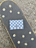 Geldbeutel Checker-Muster blau