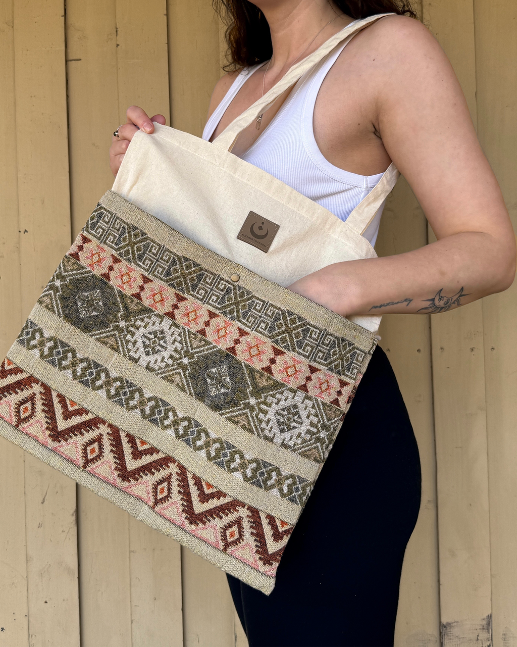 Tragetasche Boho Muster