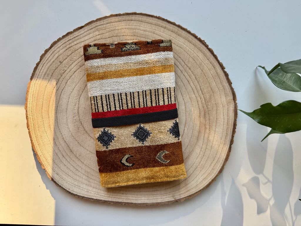 Handgemachter Tabakbeutel mit Jaspis